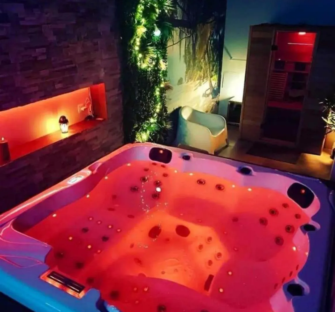 Love Room Spa Jacuzzi Sauna Et Donjon - Taniere De-Plaisirs Villefranche-sur-Saone Apartment